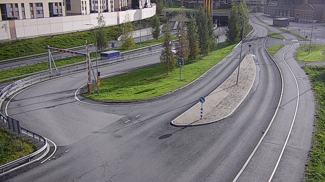 Kelikamerat Kuva Tie 12 Tampere, Rantatunnelin ramppi, länsi, Tampere, Pirkanmaa