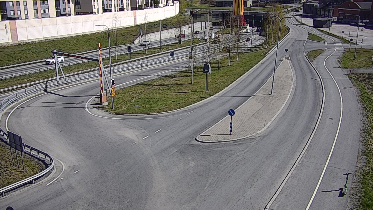 Weather Camera Image Road 12 Tampere, Rantatunnelin ramppi, west, Tampere, Pirkanmaa