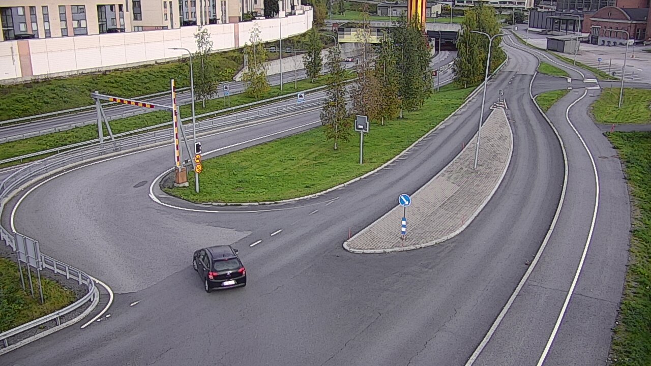 Weather Camera Image Väg 12 Tammerfors, Rantatunneli ramppi, väst, Tampere, Pirkanmaa