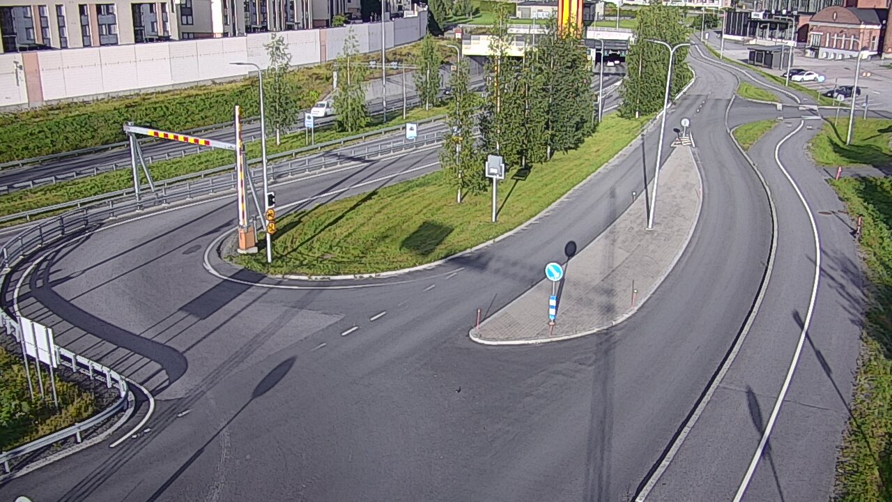 Kelikamerat Kuva Tie 12 Tampere, Rantatunnelin ramppi, länsi, Tampere, Pirkanmaa