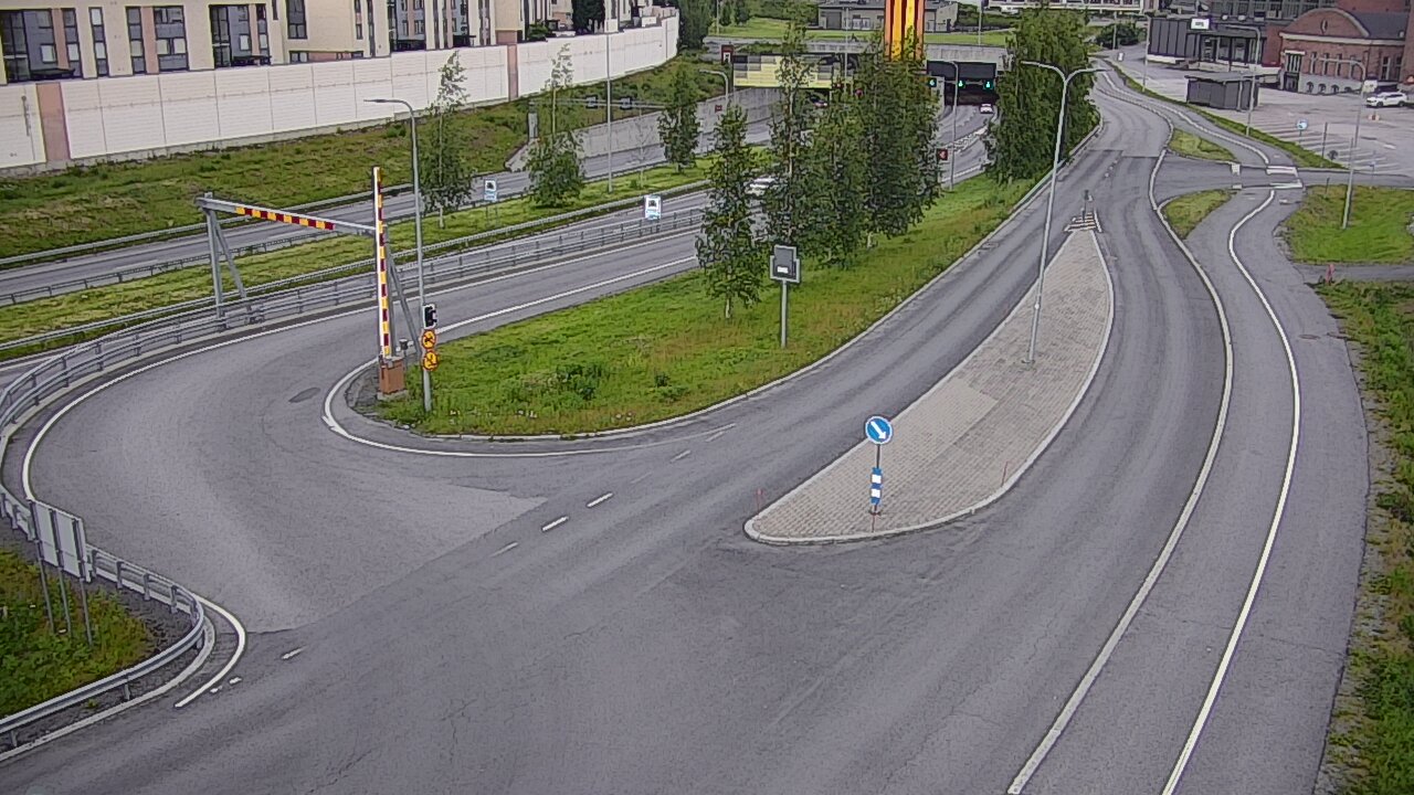 Kelikamerat Kuva Tie 12 Tampere, Rantatunnelin ramppi, länsi, Tampere, Pirkanmaa