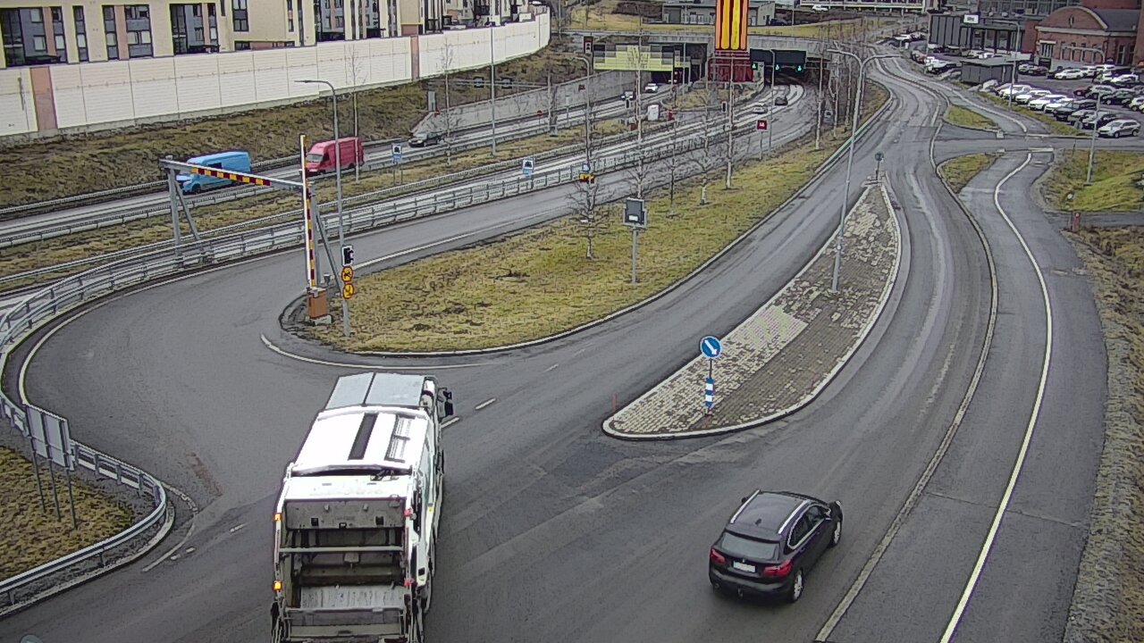 Kelikamerat Kuva Tie 12 Tampere, Rantatunnelin ramppi, länsi, Tampere, Pirkanmaa