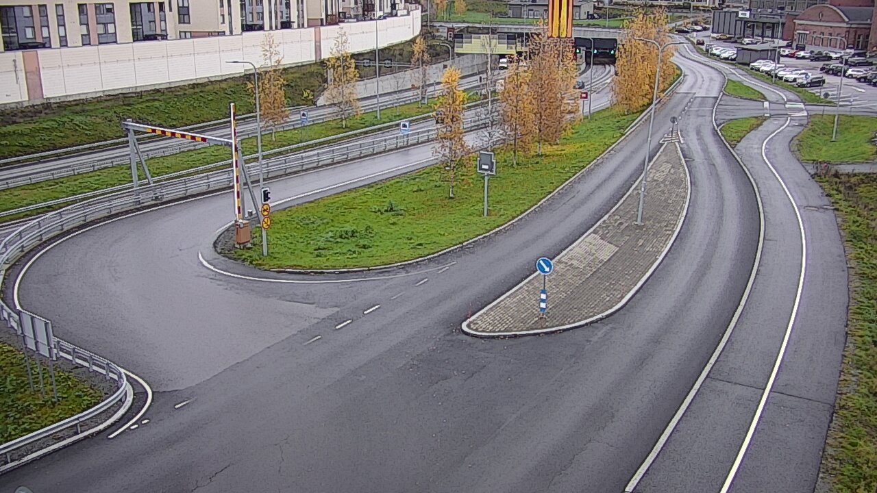 Kelikamerat Kuva Tie 12 Tampere, Rantatunnelin ramppi, länsi, Tampere, Pirkanmaa