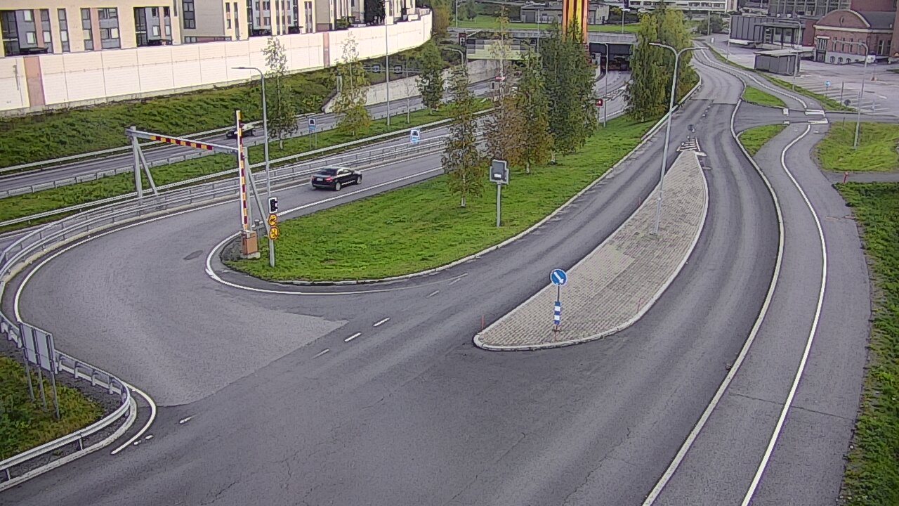 Kelikamerat Kuva Tie 12 Tampere, Rantatunnelin ramppi, länsi, Tampere, Pirkanmaa