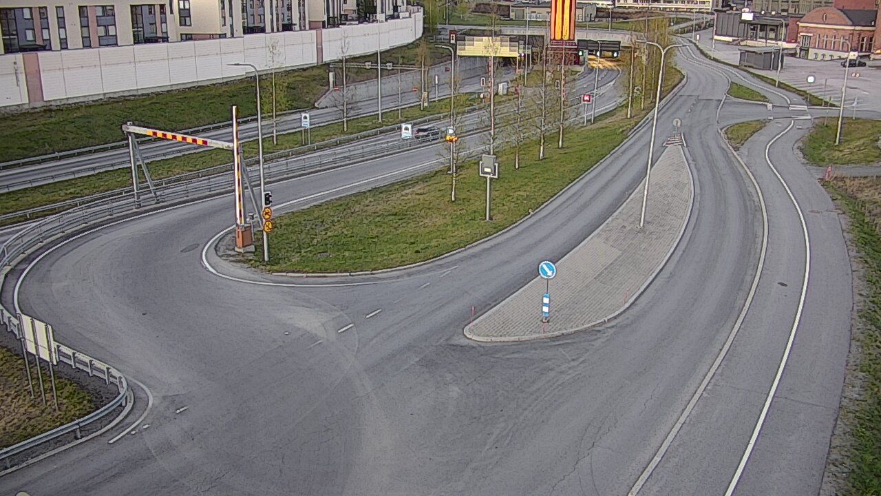 Weather Camera Image Road 12 Tampere, Rantatunnelin ramppi, west, Tampere, Pirkanmaa