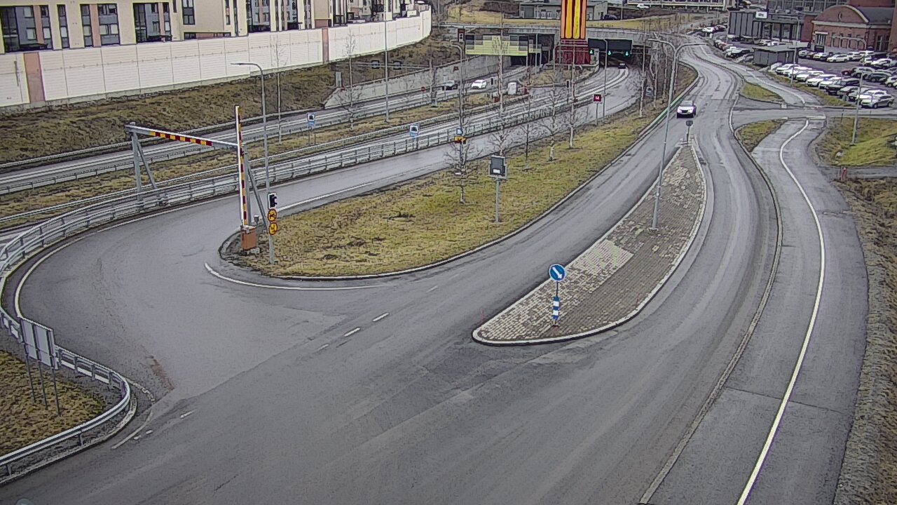 Kelikamerat Kuva Tie 12 Tampere, Rantatunnelin ramppi, länsi, Tampere, Pirkanmaa