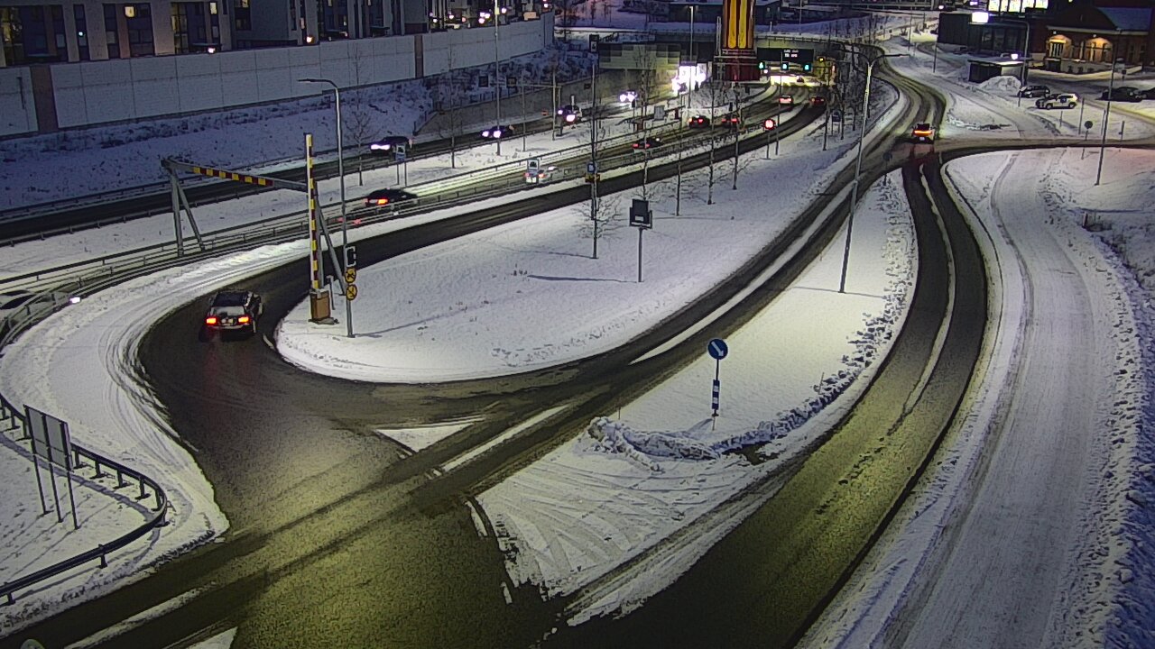 Kelikamerat Kuva Tie 12 Tampere, Rantatunnelin ramppi, länsi, Tampere, Pirkanmaa