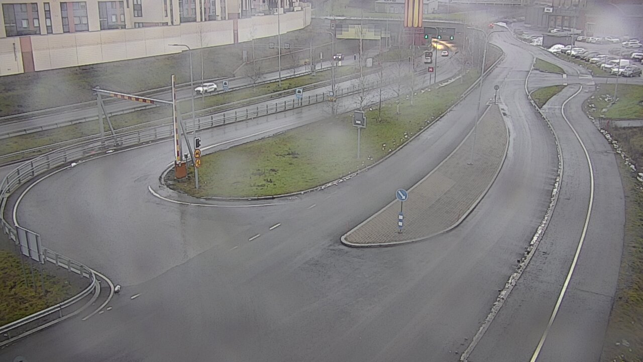 Weather Camera Image Väg 12 Tammerfors, Rantatunneli ramppi, väst, Tampere, Pirkanmaa