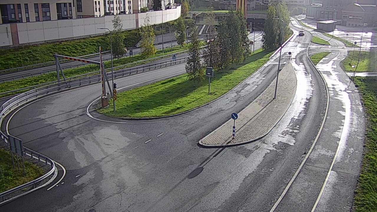 Weather Camera Image Väg 12 Tammerfors, Rantatunneli ramppi, väst, Tampere, Pirkanmaa