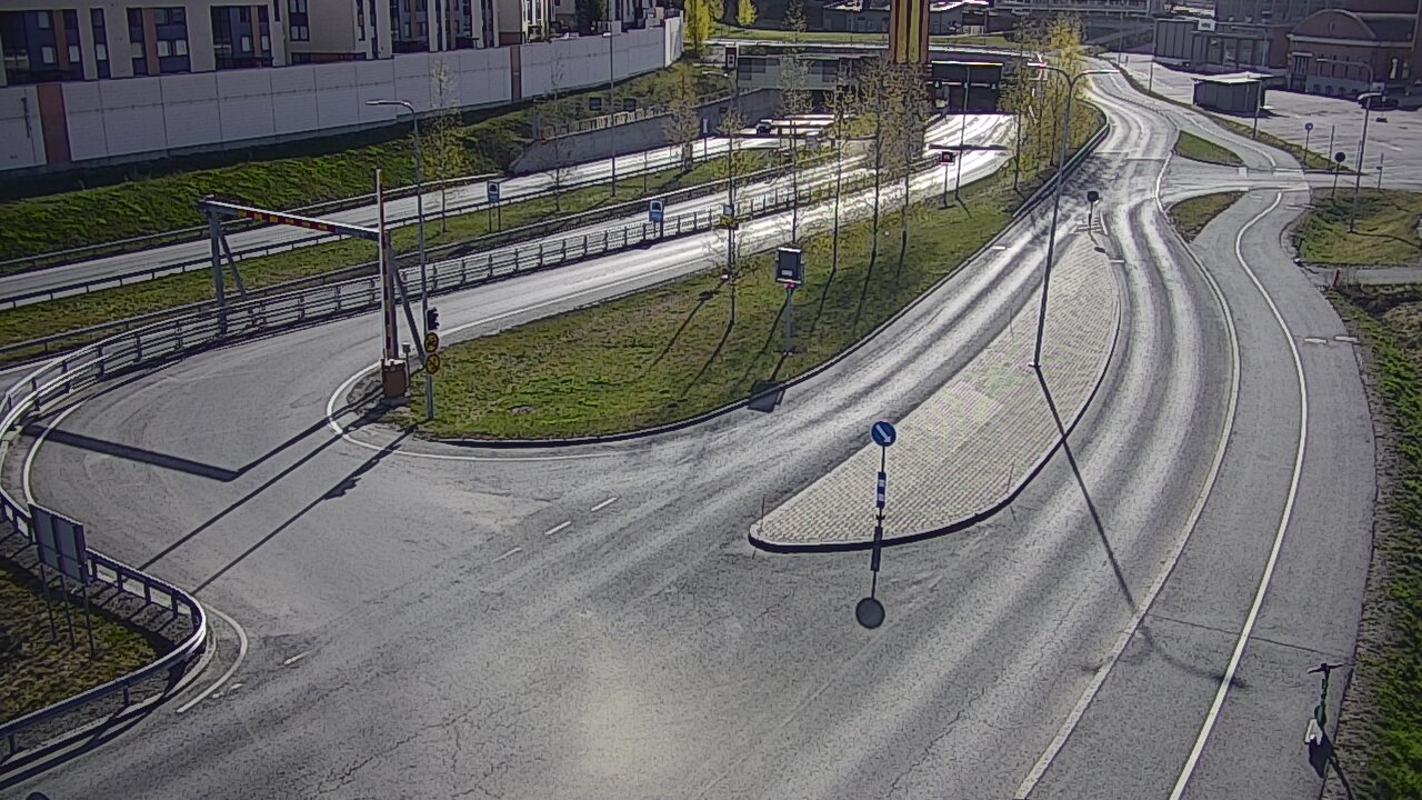 Weather Camera Image Road 12 Tampere, Rantatunnelin ramppi, west, Tampere, Pirkanmaa