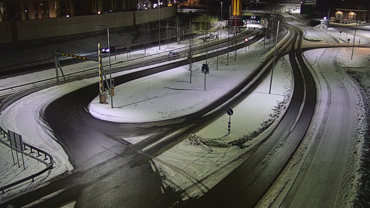 Kelikamerat Kuva Tie 12 Tampere, Rantatunnelin ramppi, länsi, Tampere, Pirkanmaa