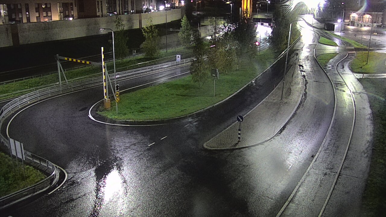 Weather Camera Image Väg 12 Tammerfors, Rantatunneli ramppi, väst, Tampere, Pirkanmaa