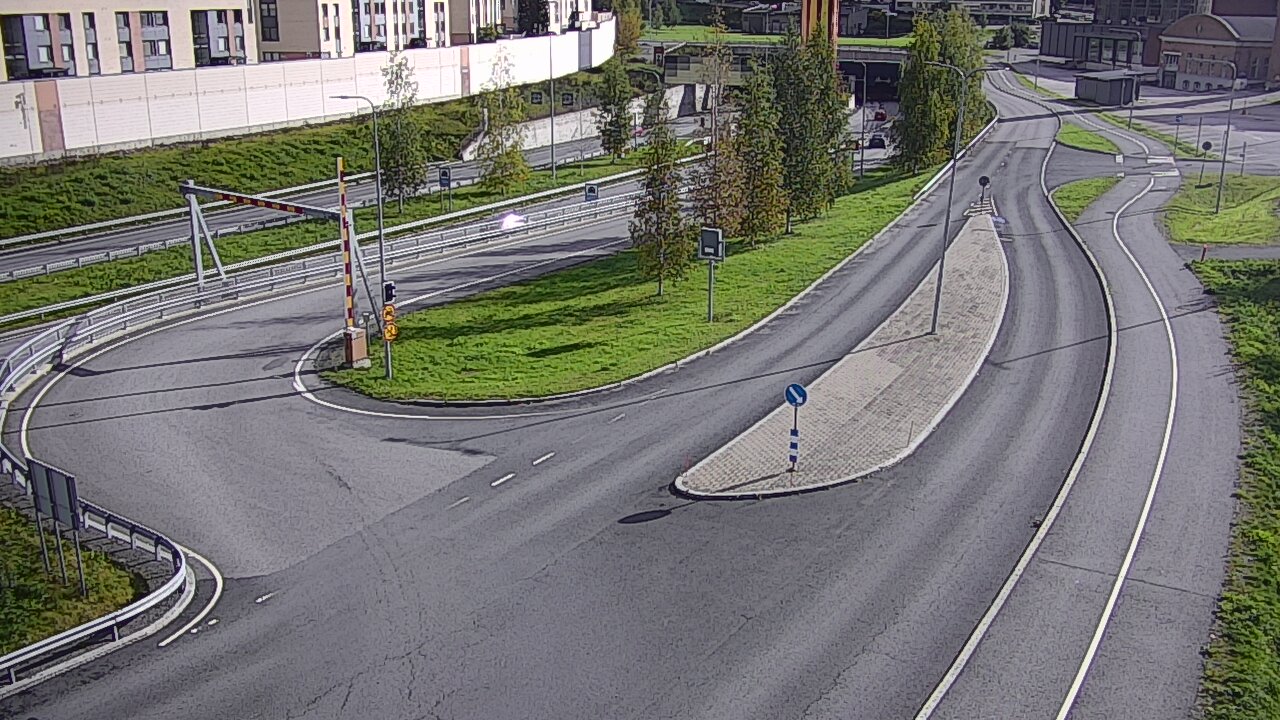 Kelikamerat Kuva Tie 12 Tampere, Rantatunnelin ramppi, länsi, Tampere, Pirkanmaa