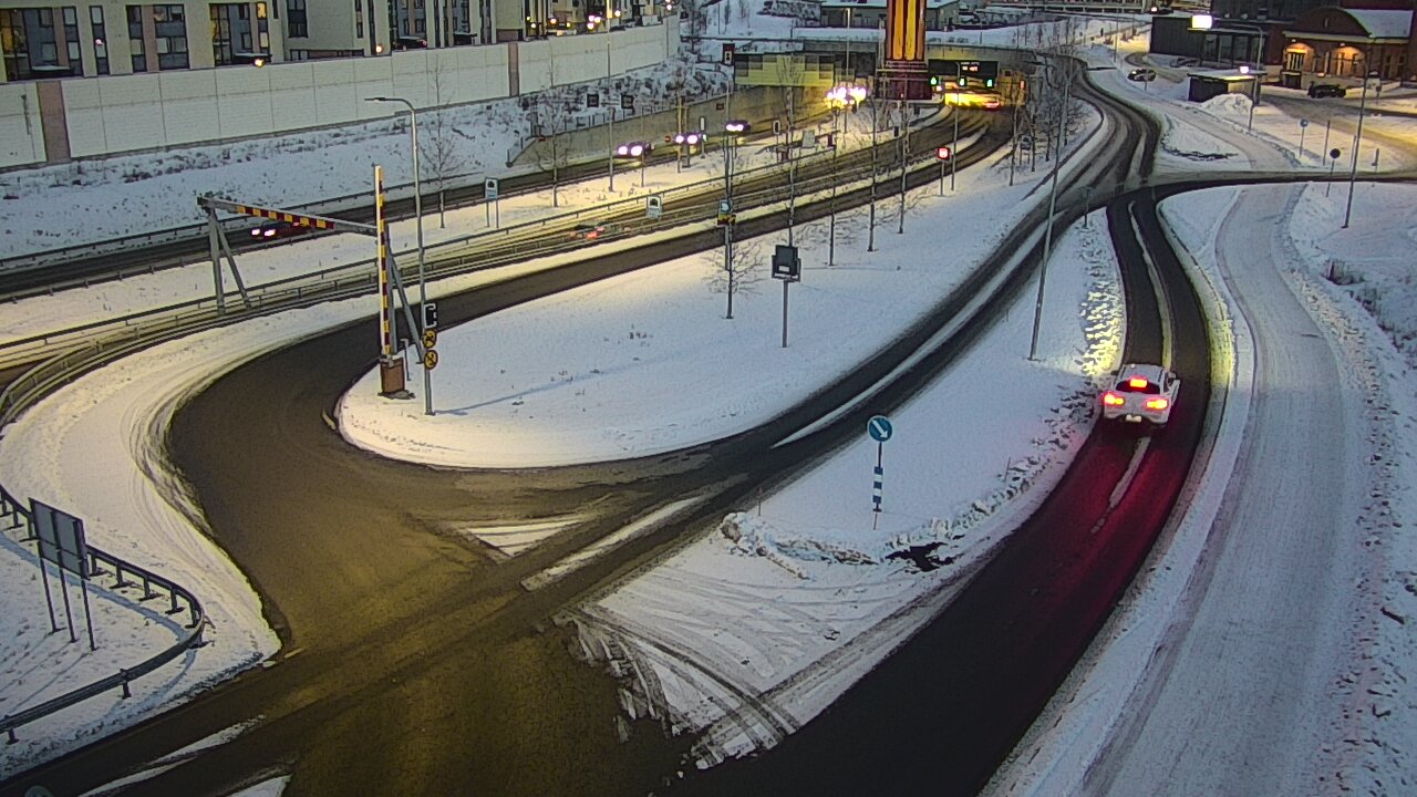 Kelikamerat Kuva Tie 12 Tampere, Rantatunnelin ramppi, länsi, Tampere, Pirkanmaa