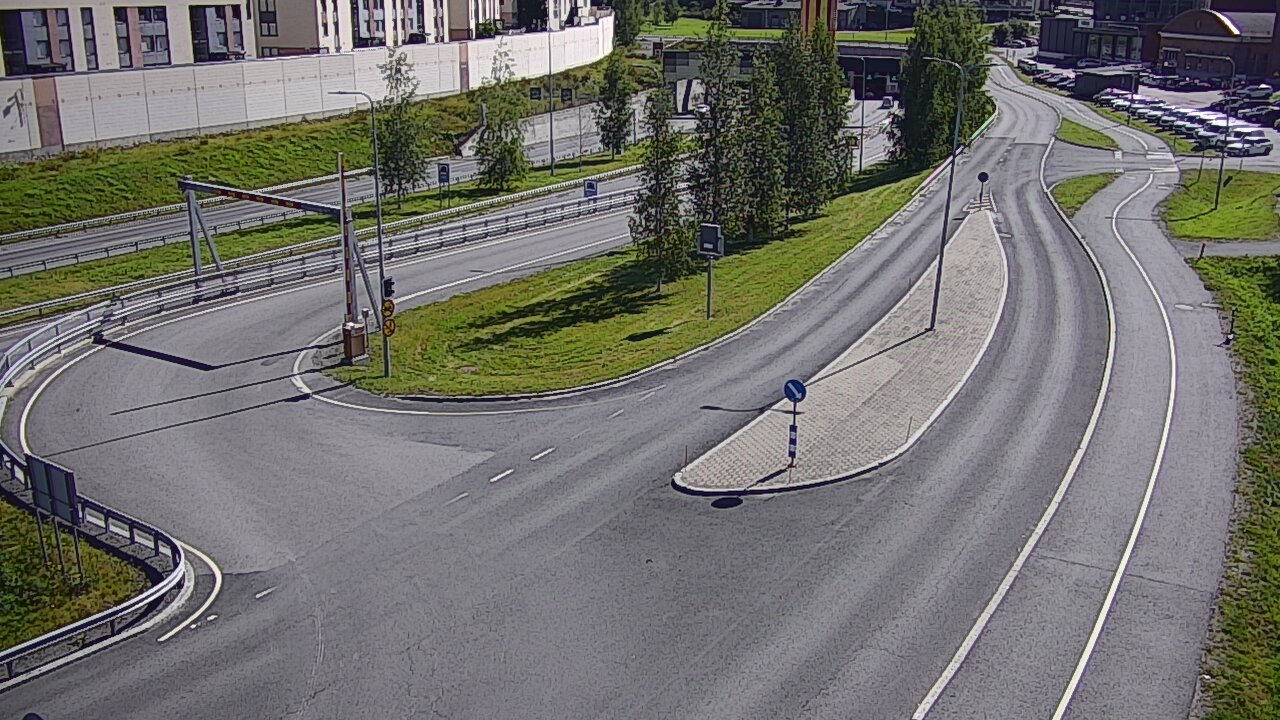 Kelikamerat Kuva Tie 12 Tampere, Rantatunnelin ramppi, länsi, Tampere, Pirkanmaa
