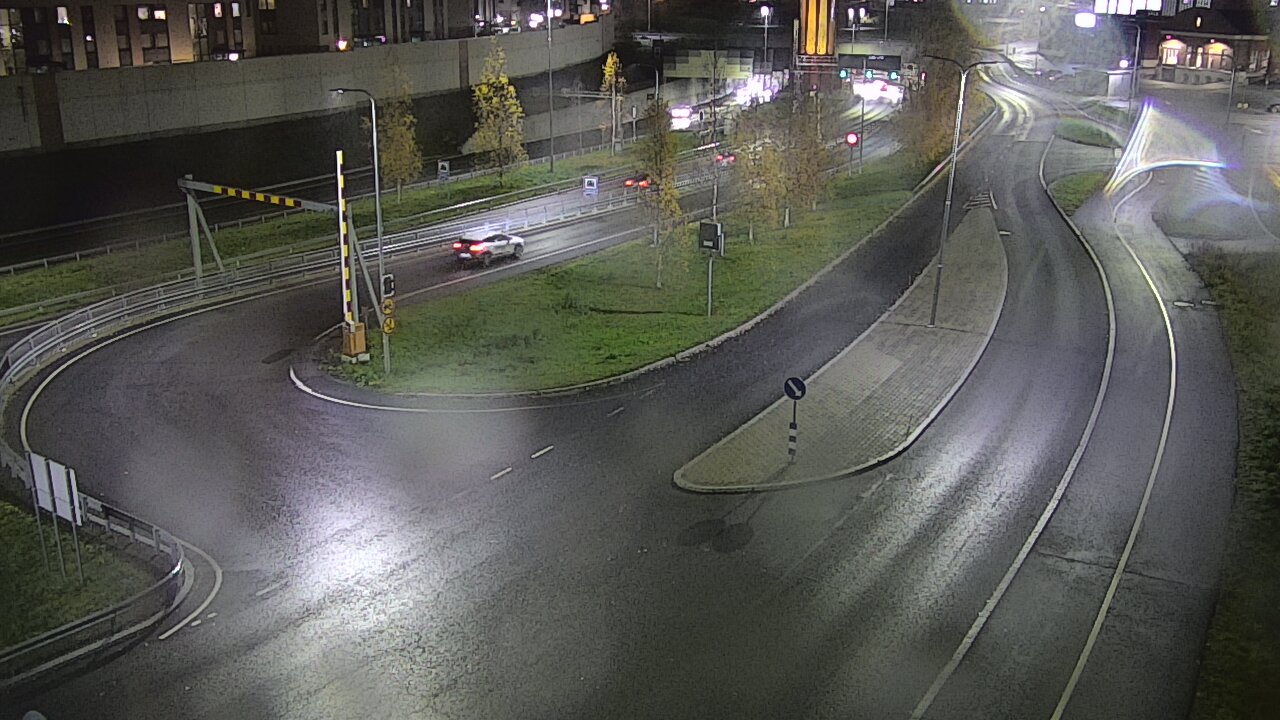 Kelikamerat Kuva Tie 12 Tampere, Rantatunnelin ramppi, länsi, Tampere, Pirkanmaa