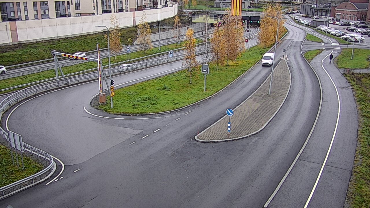 Kelikamerat Kuva Tie 12 Tampere, Rantatunnelin ramppi, länsi, Tampere, Pirkanmaa