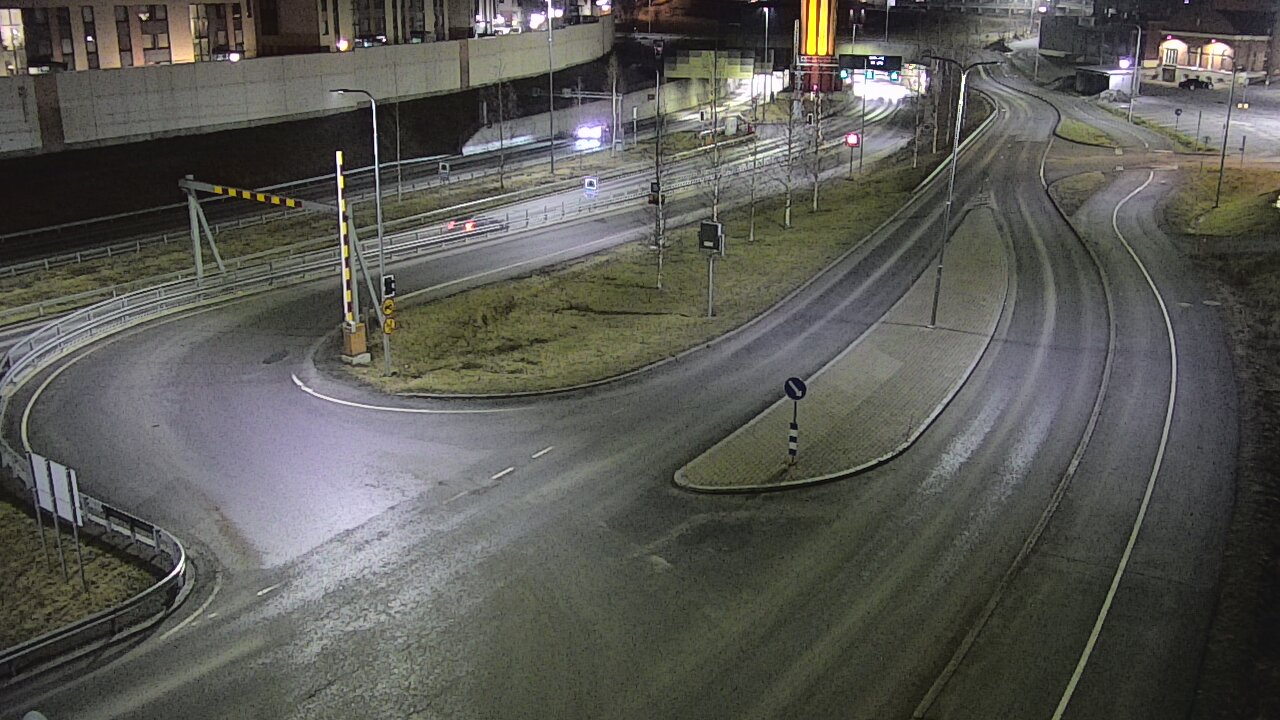 Kelikamerat Kuva Tie 12 Tampere, Rantatunnelin ramppi, länsi, Tampere, Pirkanmaa