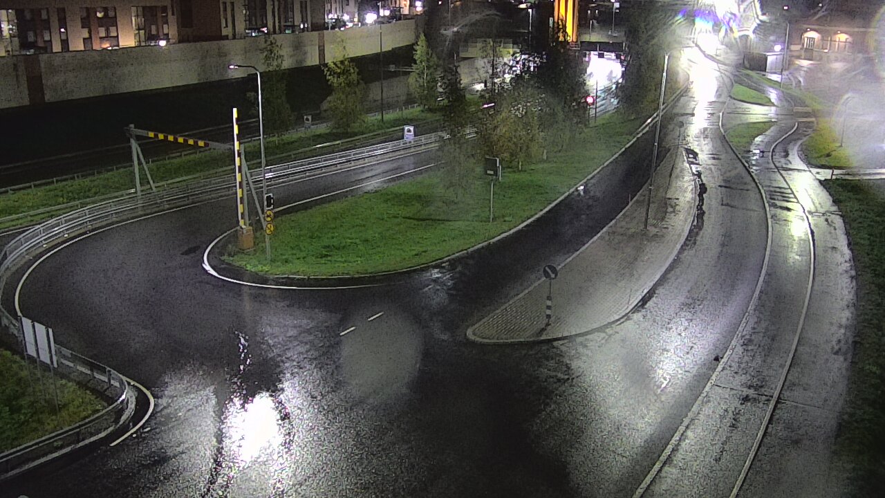 Weather Camera Image Väg 12 Tammerfors, Rantatunneli ramppi, väst, Tampere, Pirkanmaa