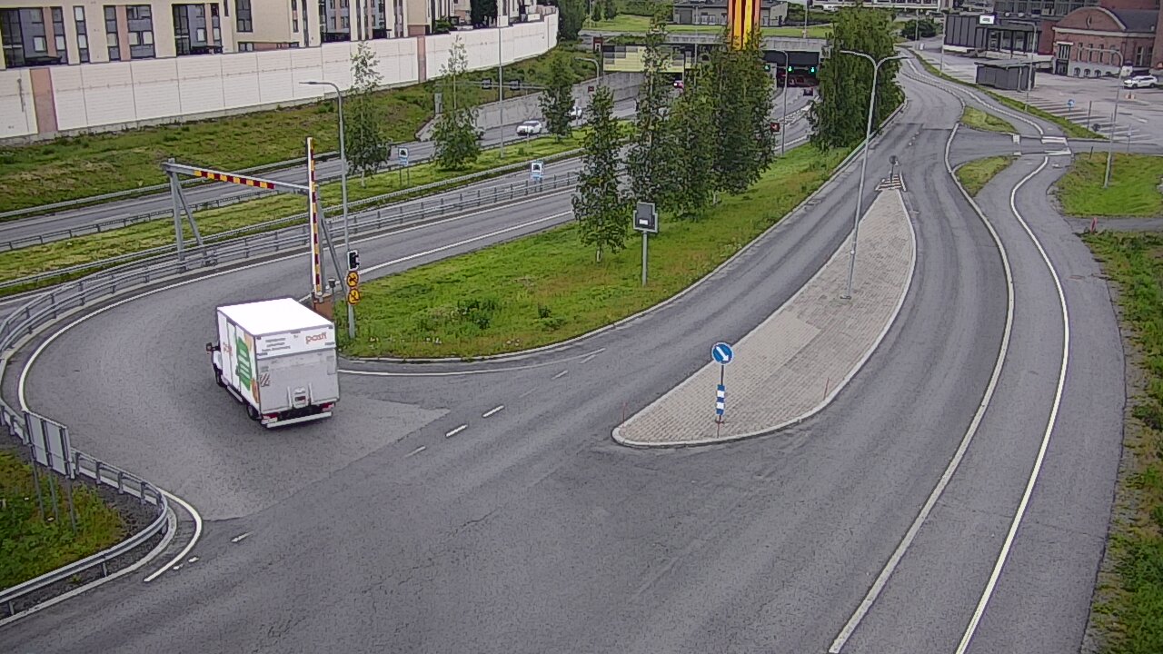 Kelikamerat Kuva Tie 12 Tampere, Rantatunnelin ramppi, länsi, Tampere, Pirkanmaa