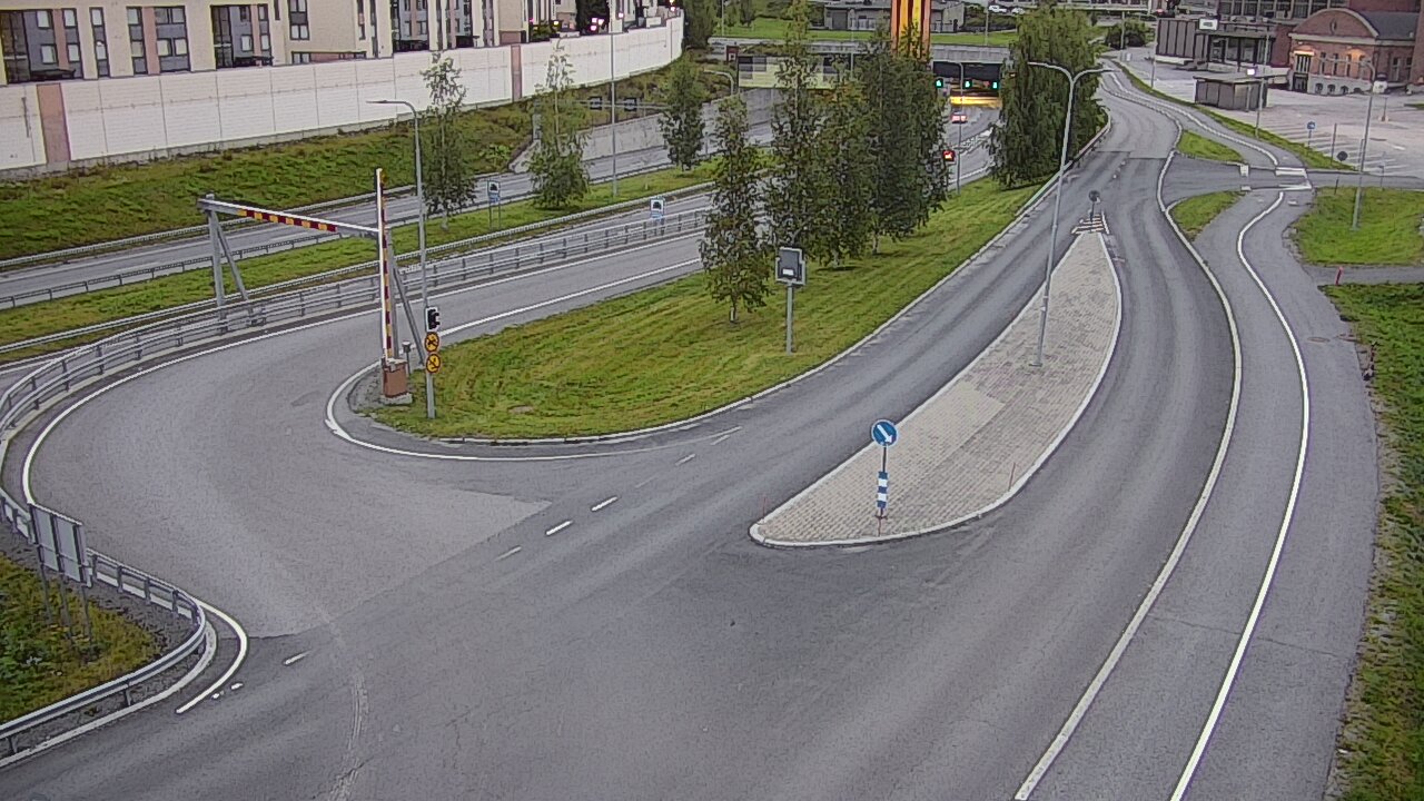 Weather Camera Image Road 12 Tampere, Rantatunnelin ramppi, west, Tampere, Pirkanmaa
