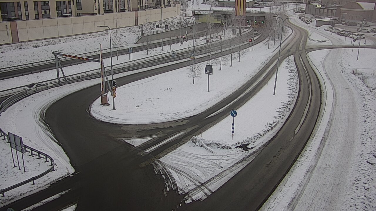 Kelikamerat Kuva Tie 12 Tampere, Rantatunnelin ramppi, länsi, Tampere, Pirkanmaa