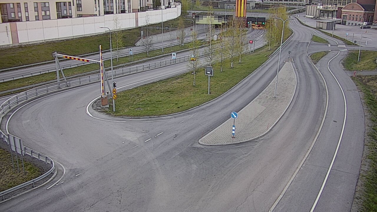 Weather Camera Image Väg 12 Tammerfors, Rantatunneli ramppi, väst, Tampere, Pirkanmaa