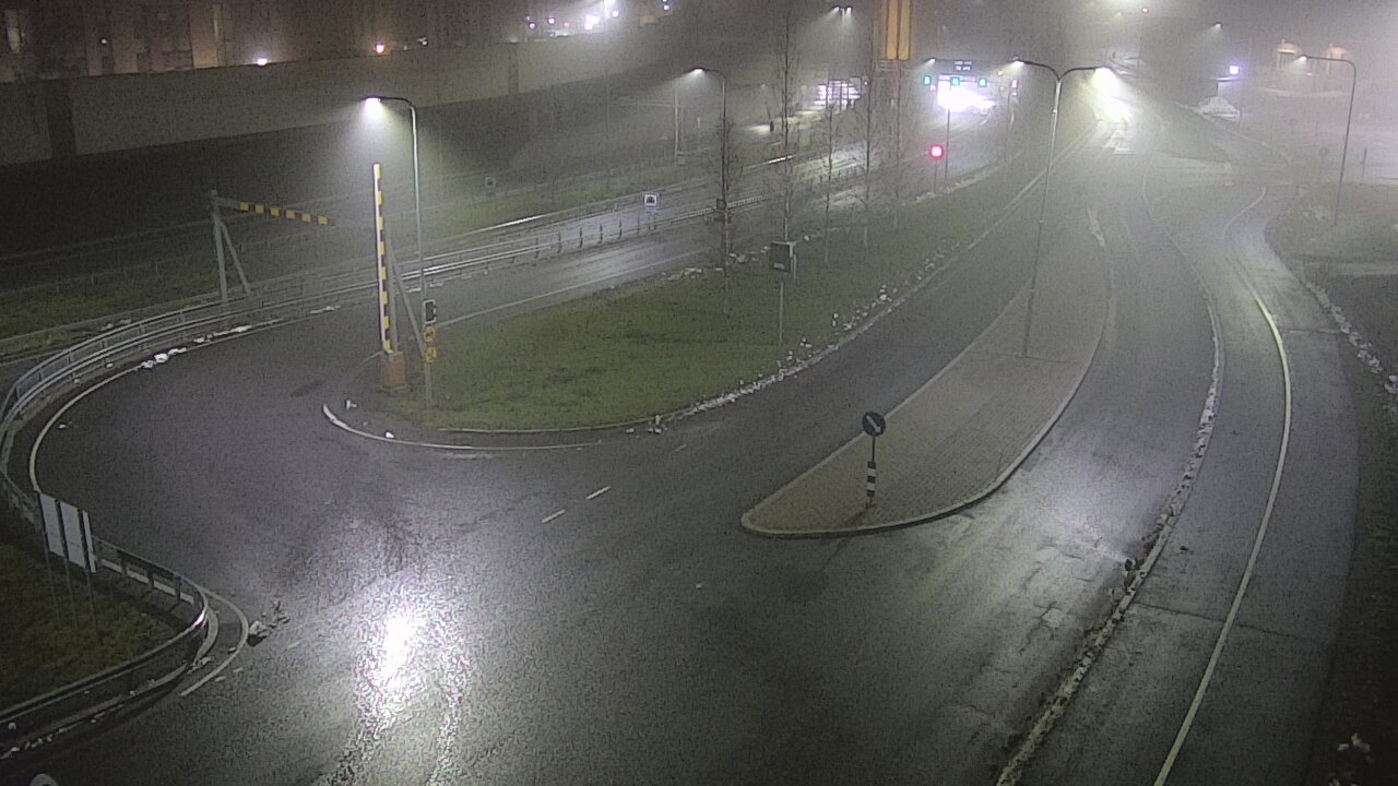 Weather Camera Image Väg 12 Tammerfors, Rantatunneli ramppi, väst, Tampere, Pirkanmaa