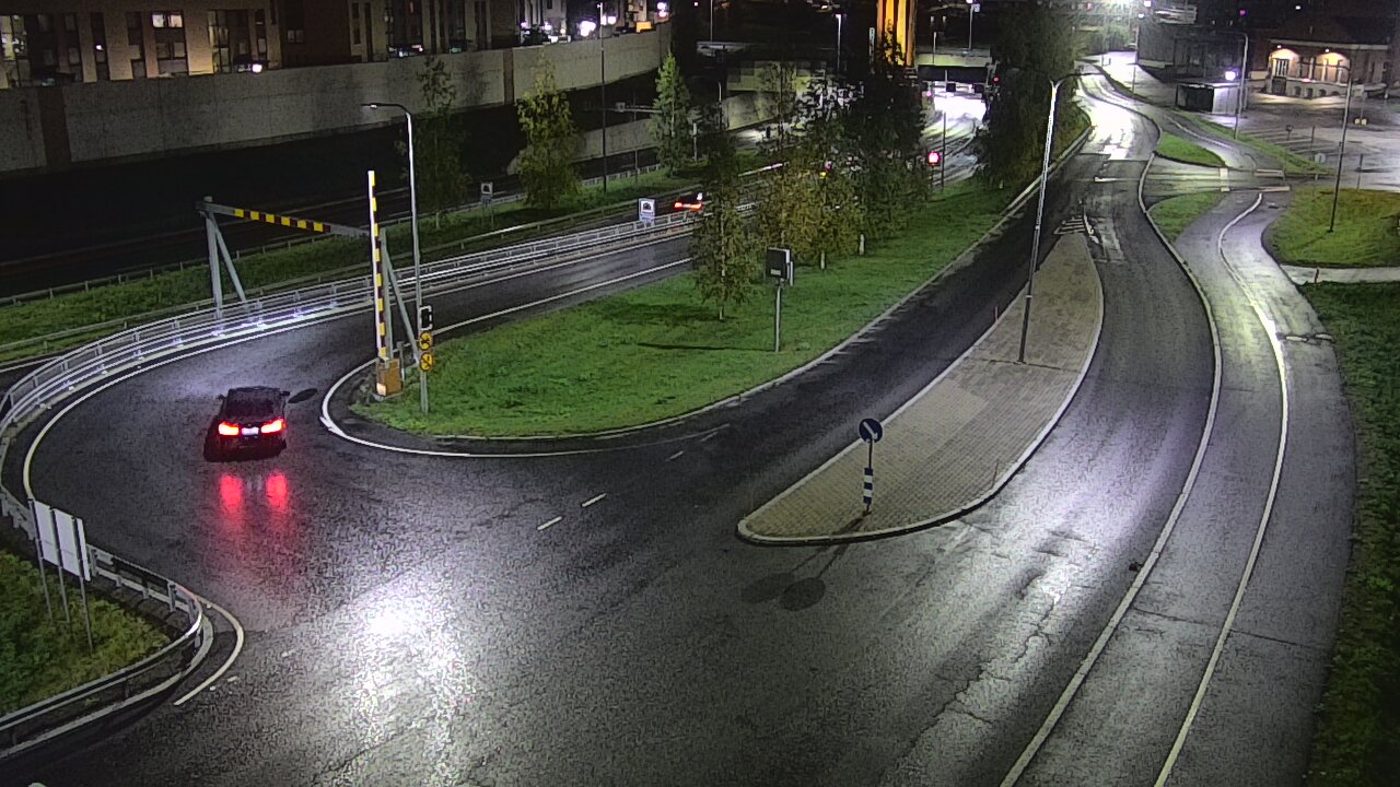 Weather Camera Image Väg 12 Tammerfors, Rantatunneli ramppi, väst, Tampere, Pirkanmaa