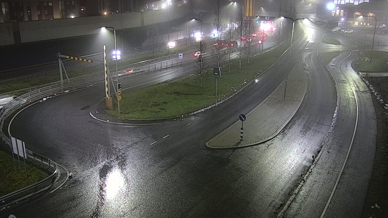 Weather Camera Image Väg 12 Tammerfors, Rantatunneli ramppi, väst, Tampere, Pirkanmaa