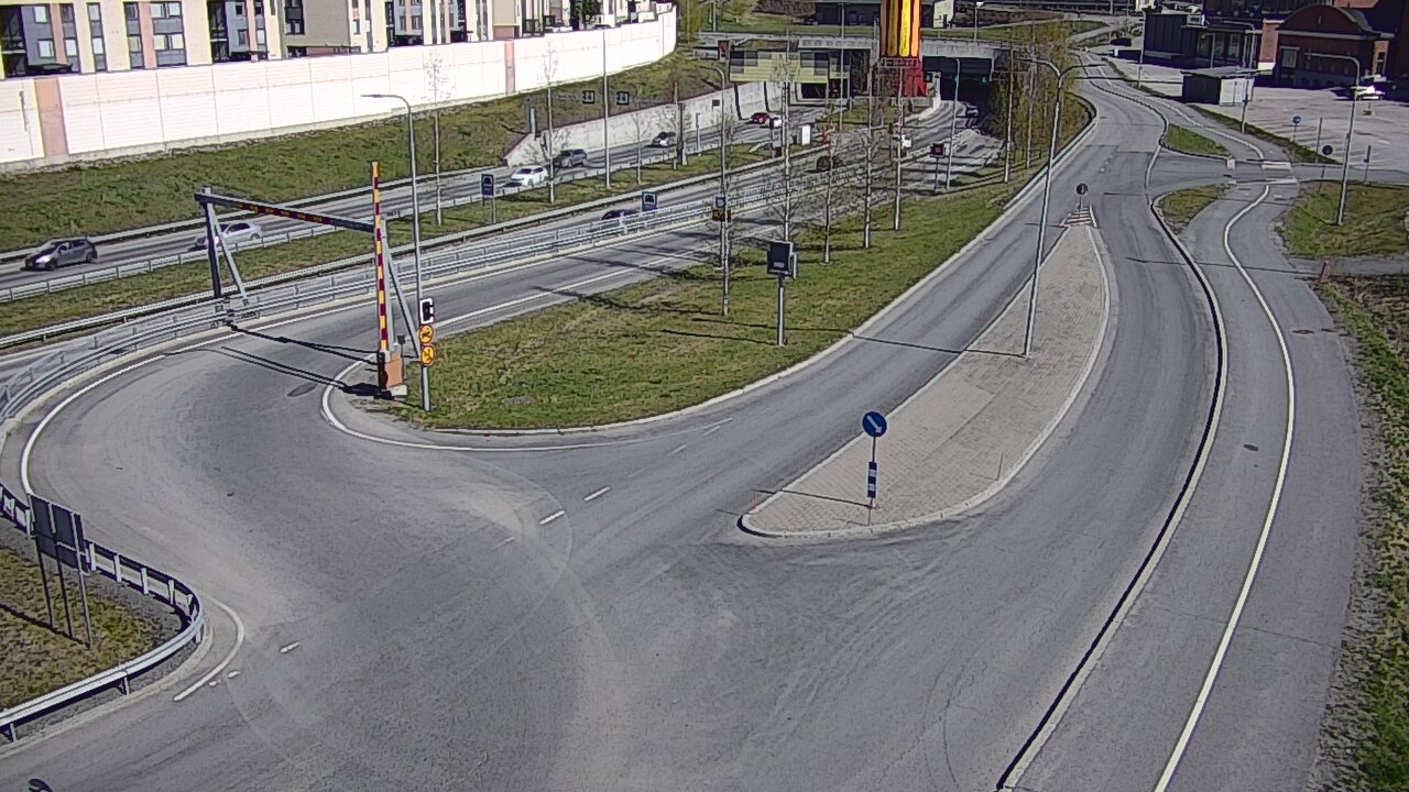 Weather Camera Image Road 12 Tampere, Rantatunnelin ramppi, west, Tampere, Pirkanmaa