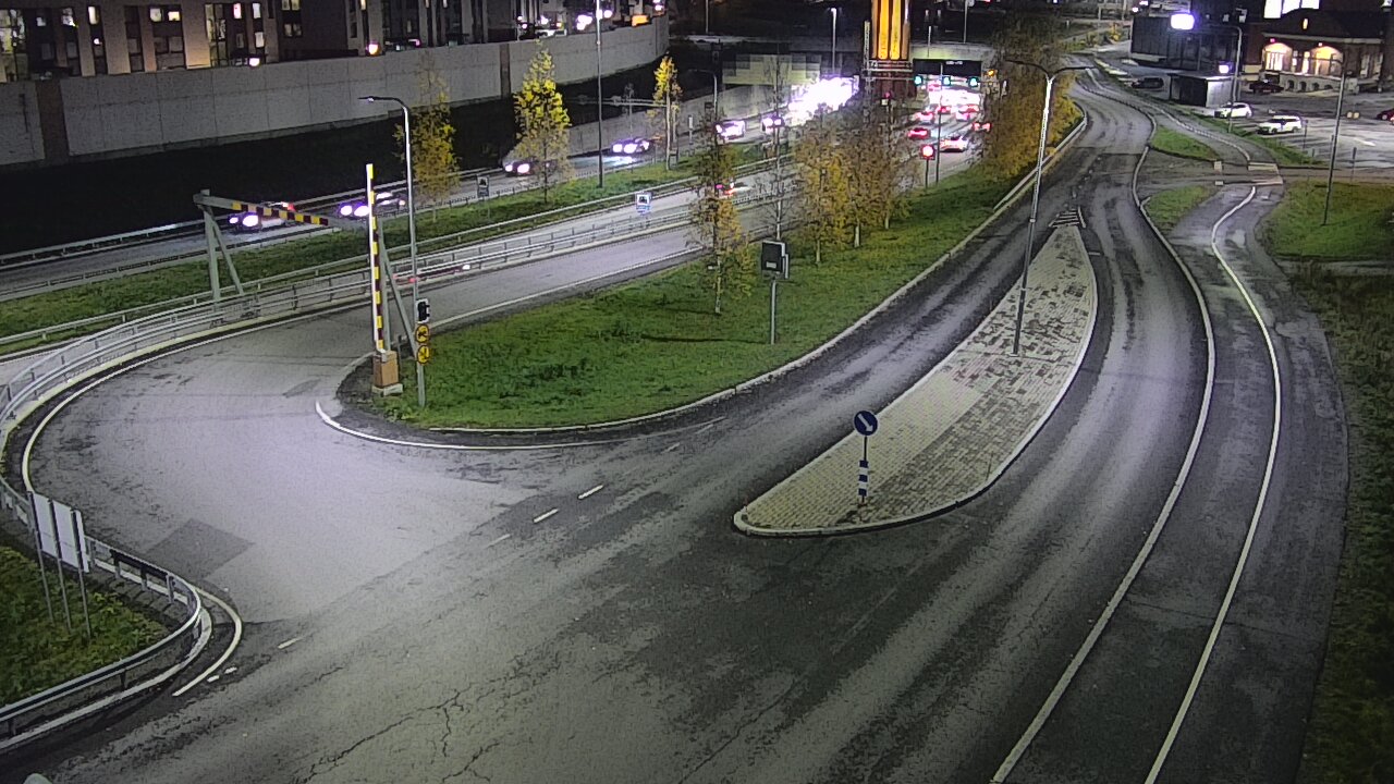 Kelikamerat Kuva Tie 12 Tampere, Rantatunnelin ramppi, länsi, Tampere, Pirkanmaa