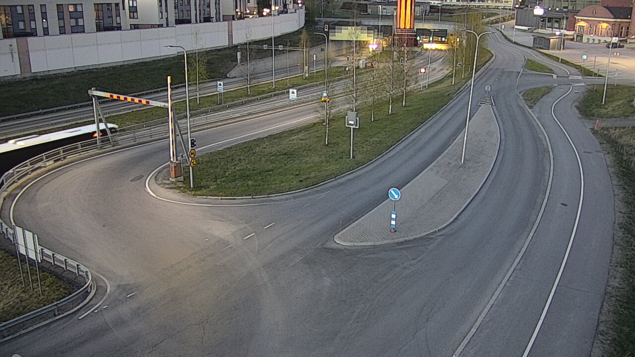 Weather Camera Image Road 12 Tampere, Rantatunnelin ramppi, west, Tampere, Pirkanmaa