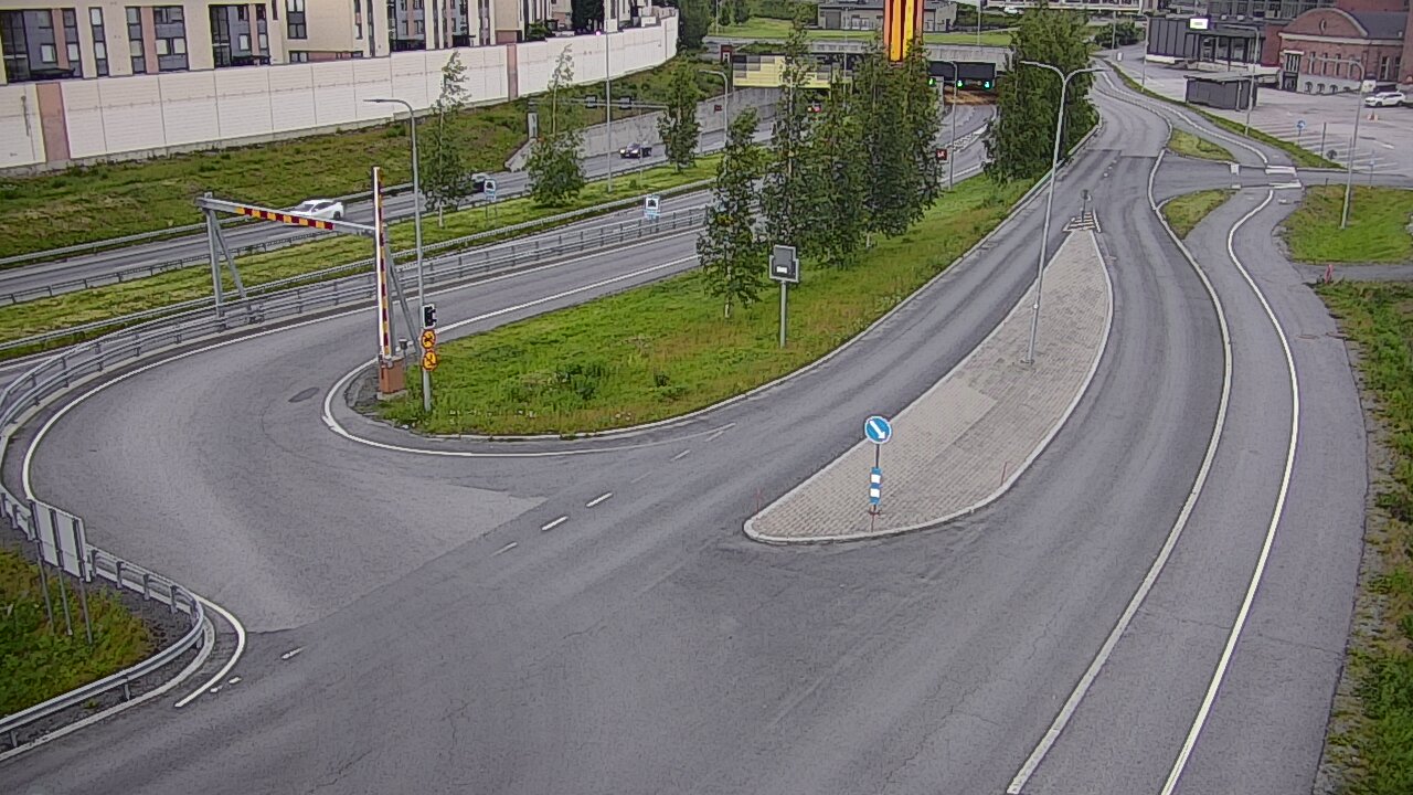 Kelikamerat Kuva Tie 12 Tampere, Rantatunnelin ramppi, länsi, Tampere, Pirkanmaa