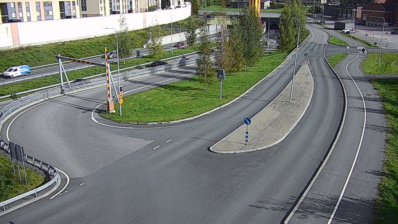Kelikamerat Kuva Tie 12 Tampere, Rantatunnelin ramppi, länsi, Tampere, Pirkanmaa