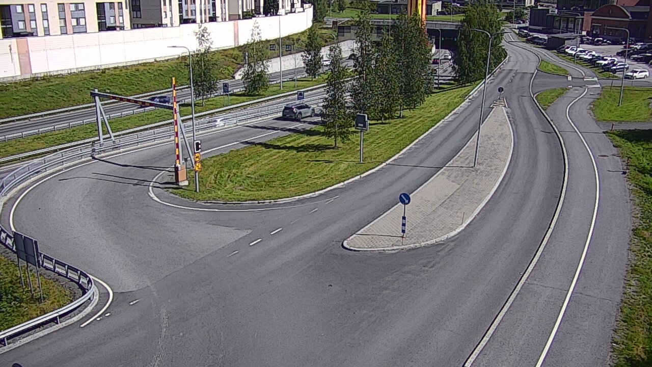 Kelikamerat Kuva Tie 12 Tampere, Rantatunnelin ramppi, länsi, Tampere, Pirkanmaa