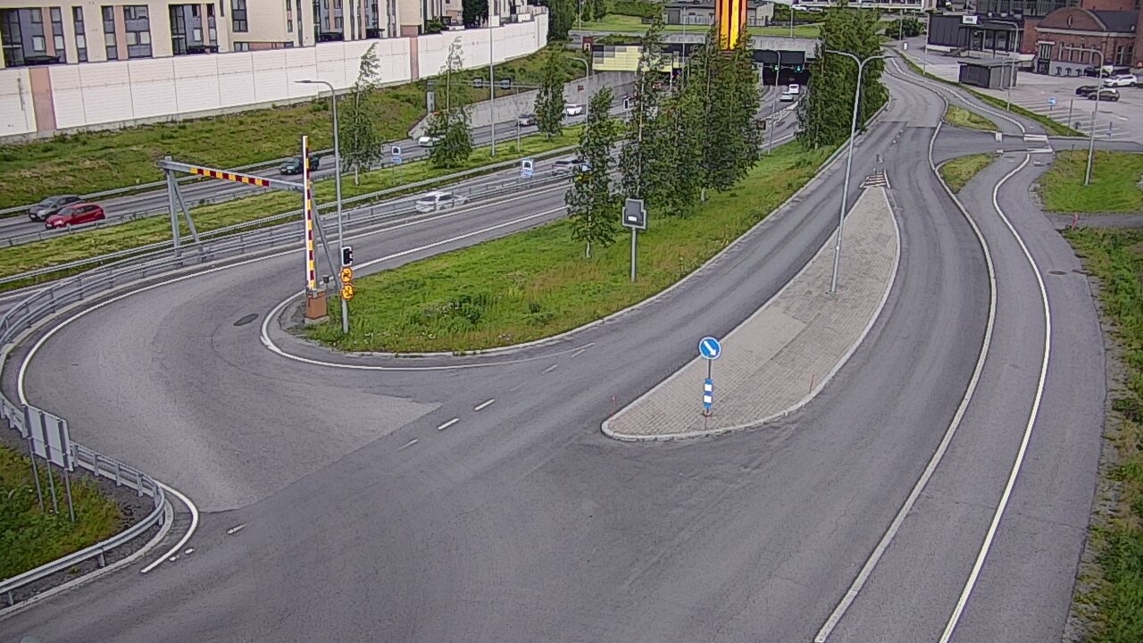 Weather Camera Image Väg 12 Tammerfors, Rantatunneli ramppi, väst, Tampere, Pirkanmaa
