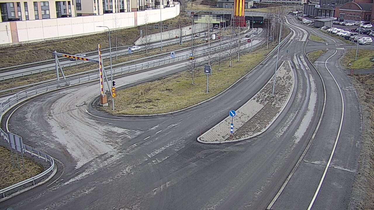 Kelikamerat Kuva Tie 12 Tampere, Rantatunnelin ramppi, länsi, Tampere, Pirkanmaa