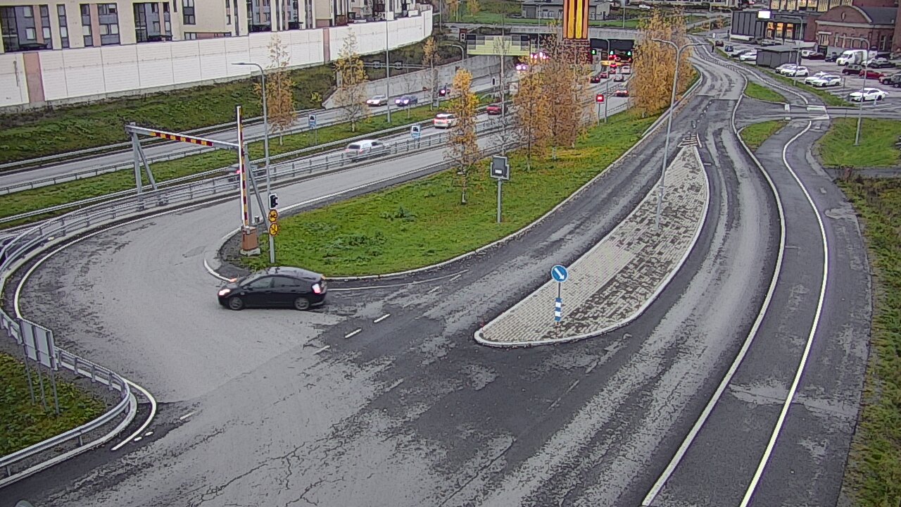 Kelikamerat Kuva Tie 12 Tampere, Rantatunnelin ramppi, länsi, Tampere, Pirkanmaa