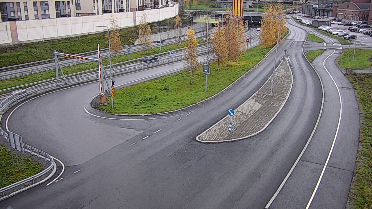 Kelikamerat Kuva Tie 12 Tampere, Rantatunnelin ramppi, länsi, Tampere, Pirkanmaa