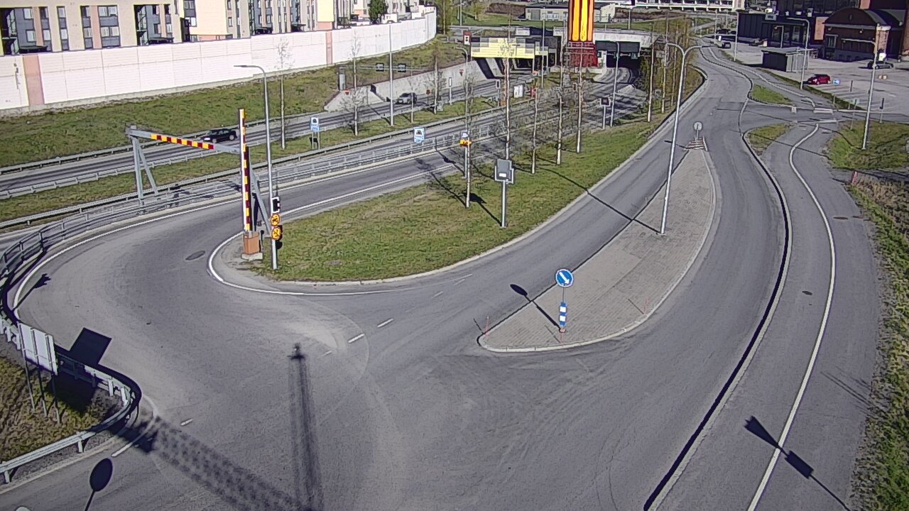 Weather Camera Image Road 12 Tampere, Rantatunnelin ramppi, west, Tampere, Pirkanmaa
