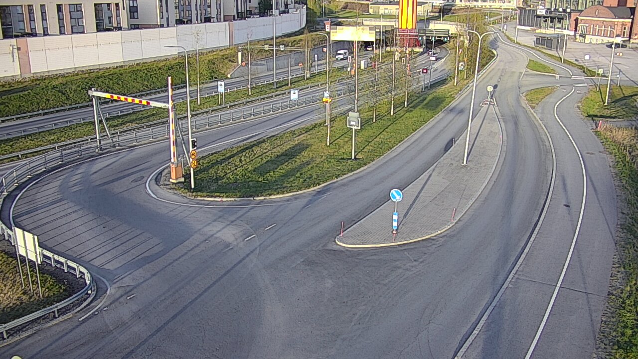 Weather Camera Image Road 12 Tampere, Rantatunnelin ramppi, west, Tampere, Pirkanmaa