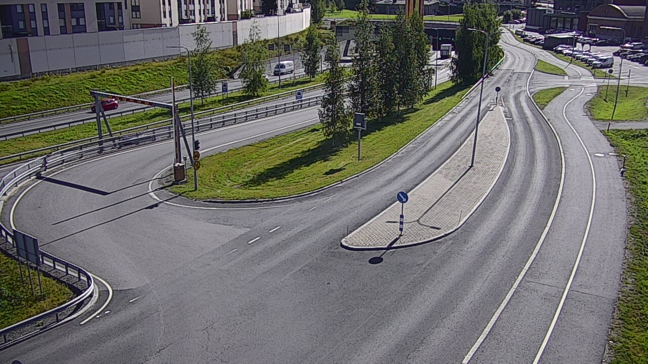 Kelikamerat Kuva Tie 12 Tampere, Rantatunnelin ramppi, länsi, Tampere, Pirkanmaa