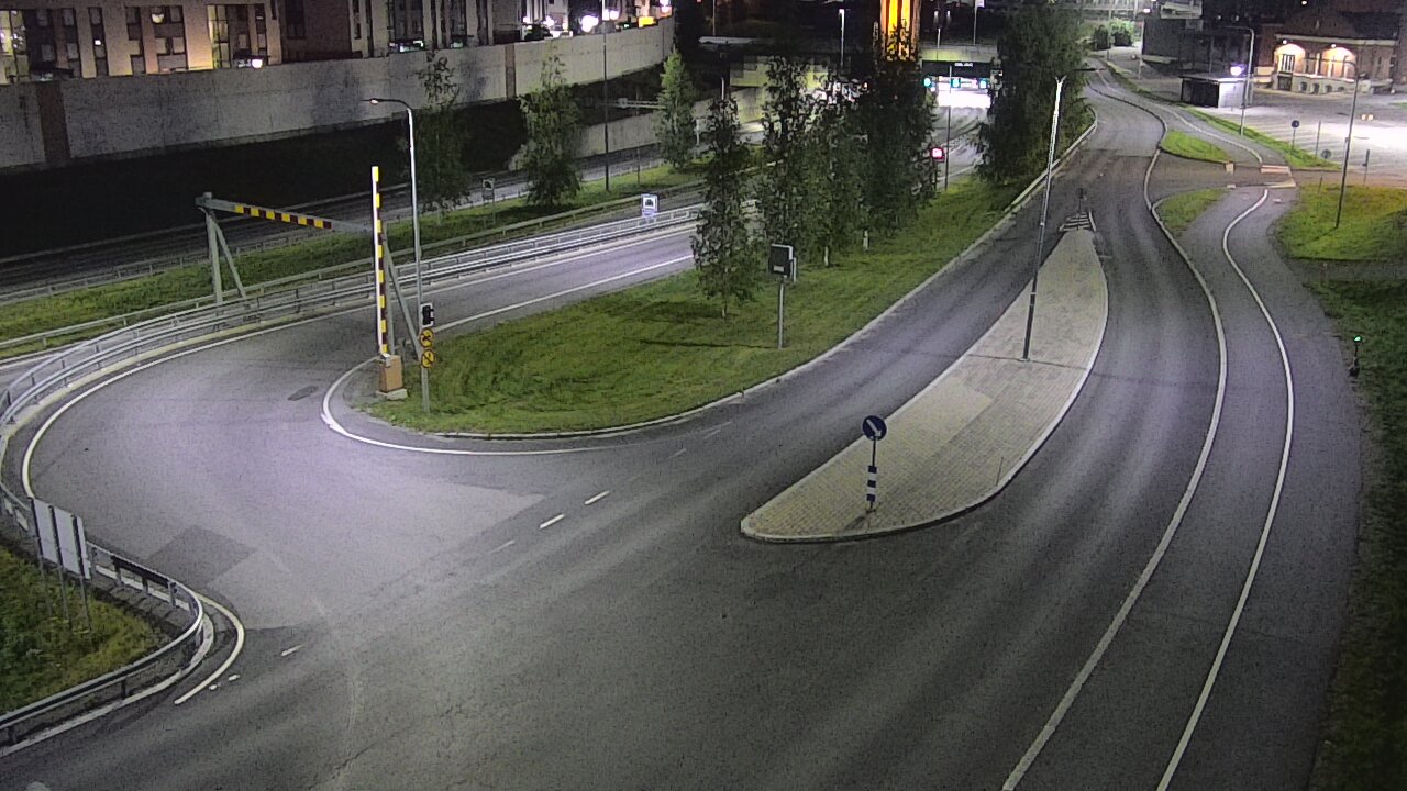 Kelikamerat Kuva Tie 12 Tampere, Rantatunnelin ramppi, länsi, Tampere, Pirkanmaa