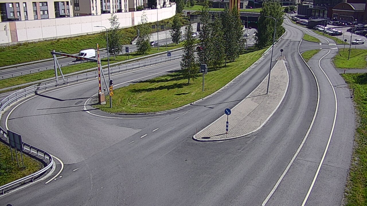 Kelikamerat Kuva Tie 12 Tampere, Rantatunnelin ramppi, länsi, Tampere, Pirkanmaa