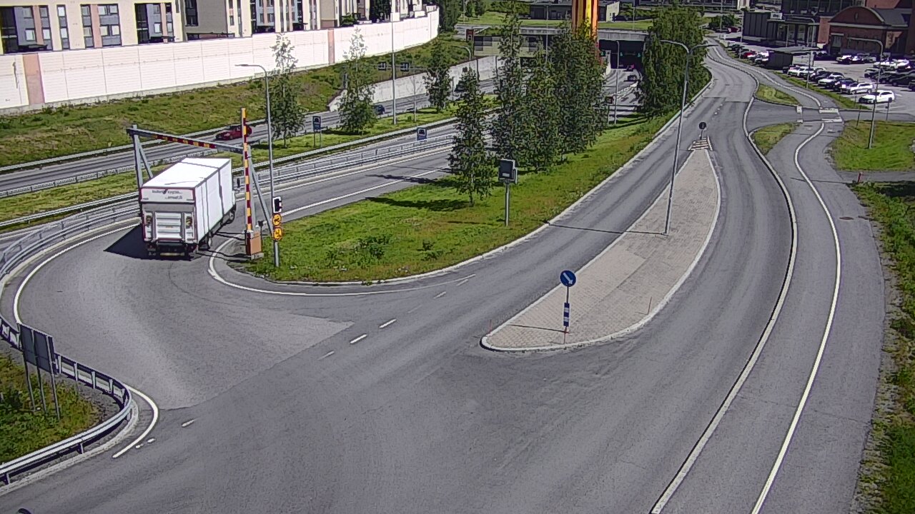 Kelikamerat Kuva Tie 12 Tampere, Rantatunnelin ramppi, länsi, Tampere, Pirkanmaa