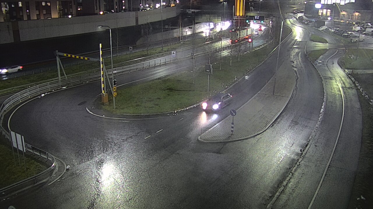 Weather Camera Image Väg 12 Tammerfors, Rantatunneli ramppi, väst, Tampere, Pirkanmaa
