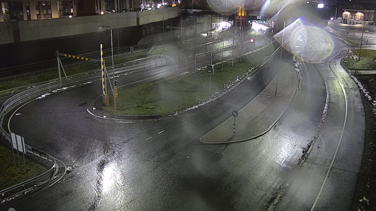 Weather Camera Image Väg 12 Tammerfors, Rantatunneli ramppi, väst, Tampere, Pirkanmaa