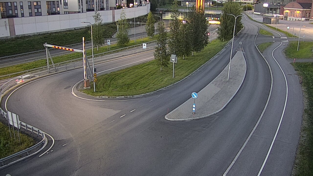 Kelikamerat Kuva Tie 12 Tampere, Rantatunnelin ramppi, länsi, Tampere, Pirkanmaa