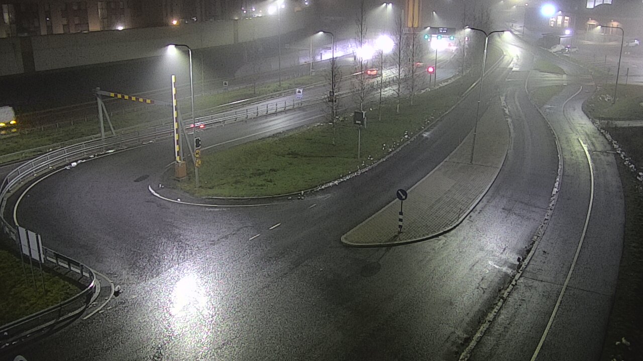 Weather Camera Image Väg 12 Tammerfors, Rantatunneli ramppi, väst, Tampere, Pirkanmaa